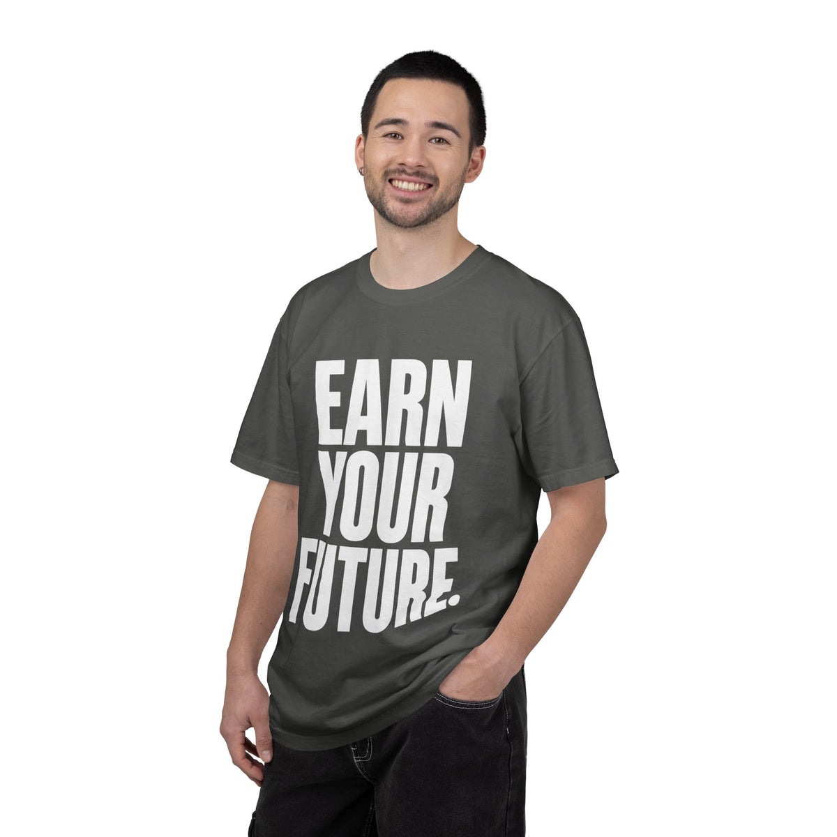 Earn Your Future T-Shirt — Motivational Graphic Tee for Goal-Getters