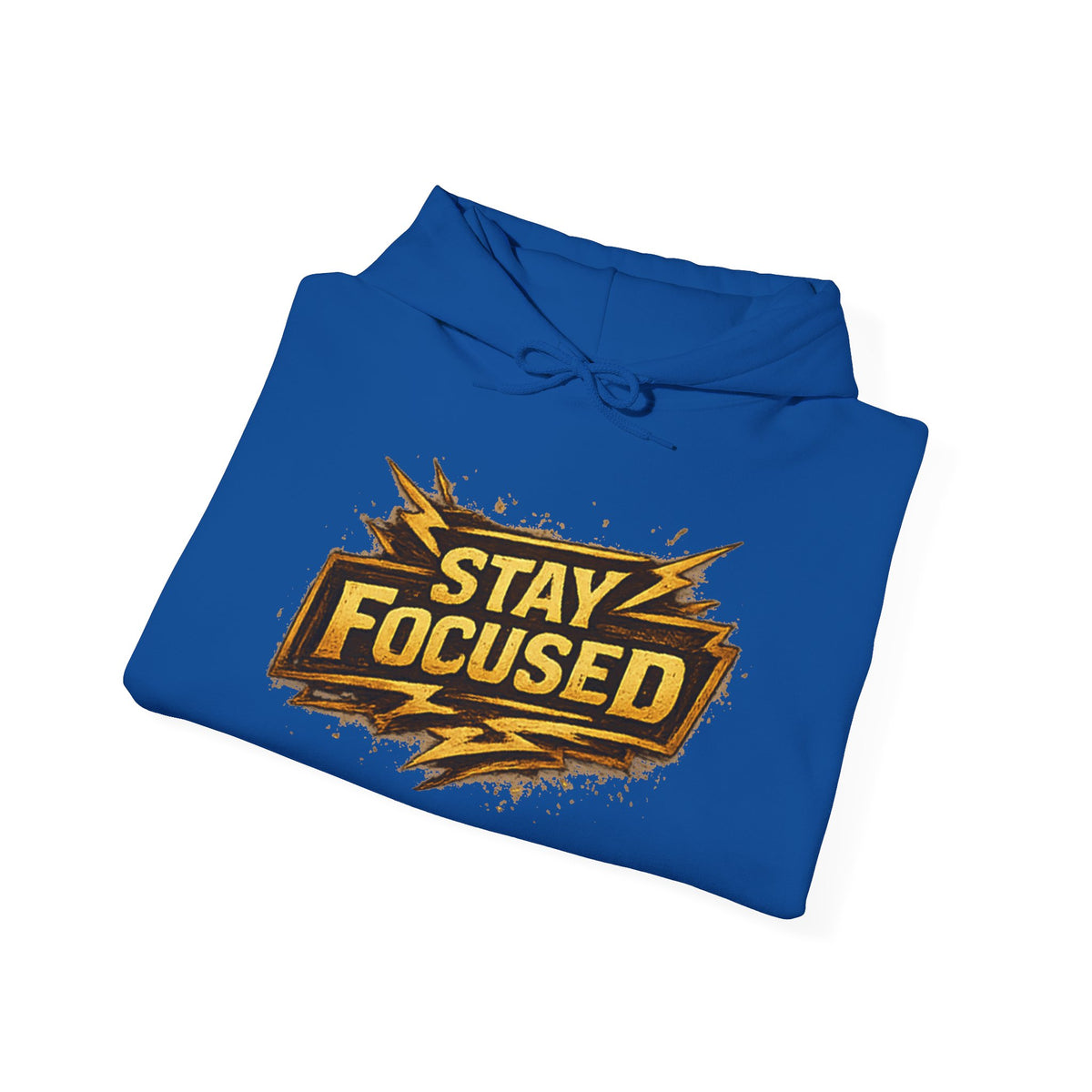 Stay Focused Hoodie — Motivational Graphic Pullover