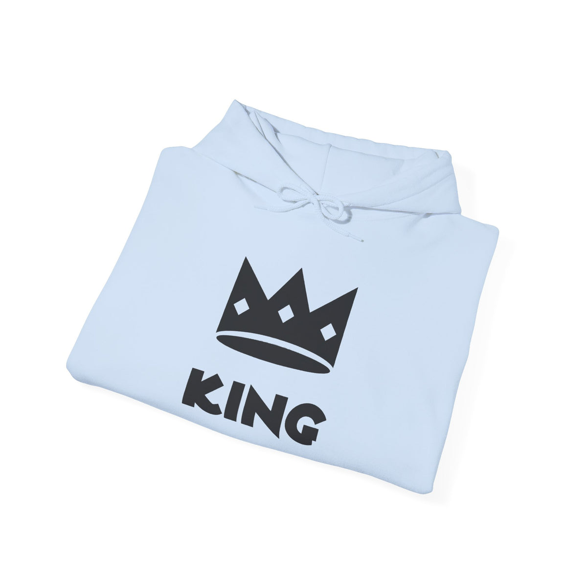 King Crown Hoodie — Bold 'KING' Graphic Pullover
