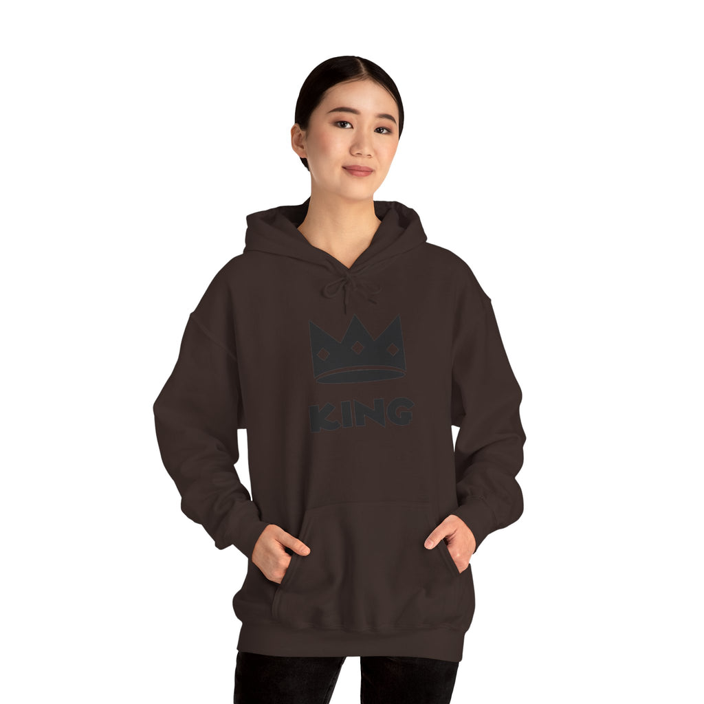 King Crown Hoodie — Bold 'KING' Graphic Pullover