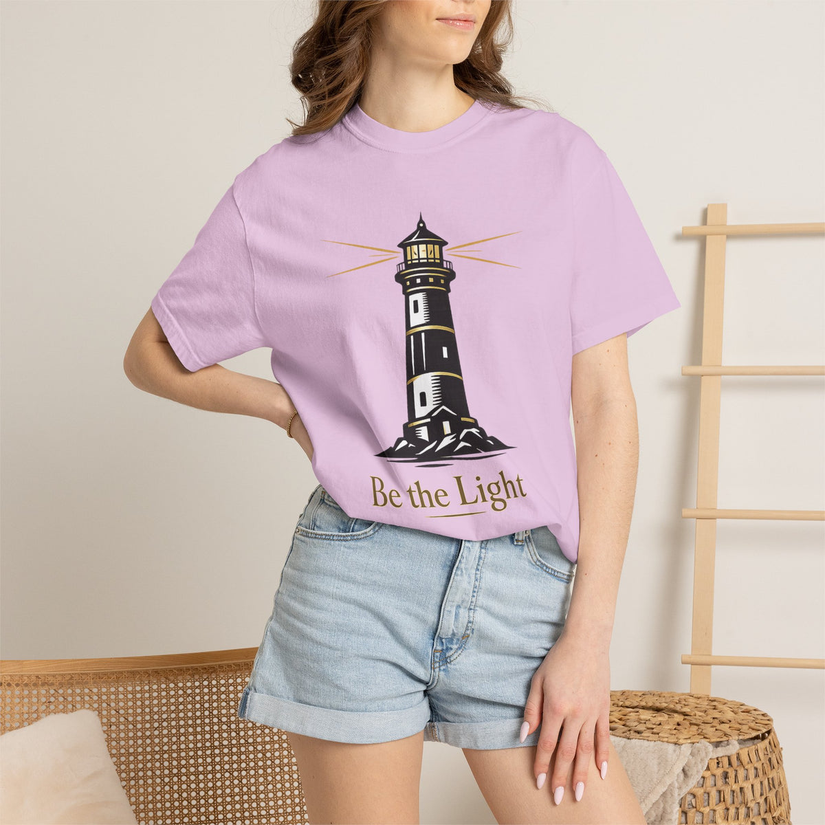 Be the Light Lighthouse T-Shirt