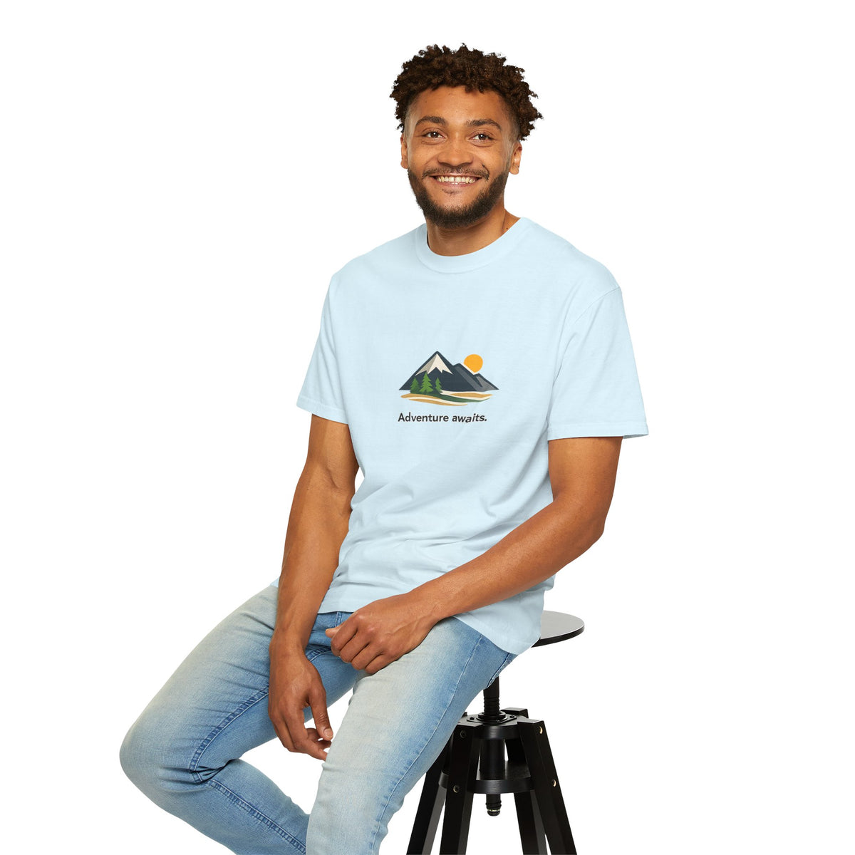 Adventure Awaits Mountain T-Shirt