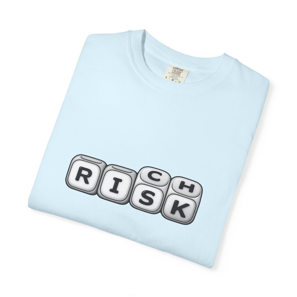 T-Shirt — 'RISK' Dice Block Graphic Tee