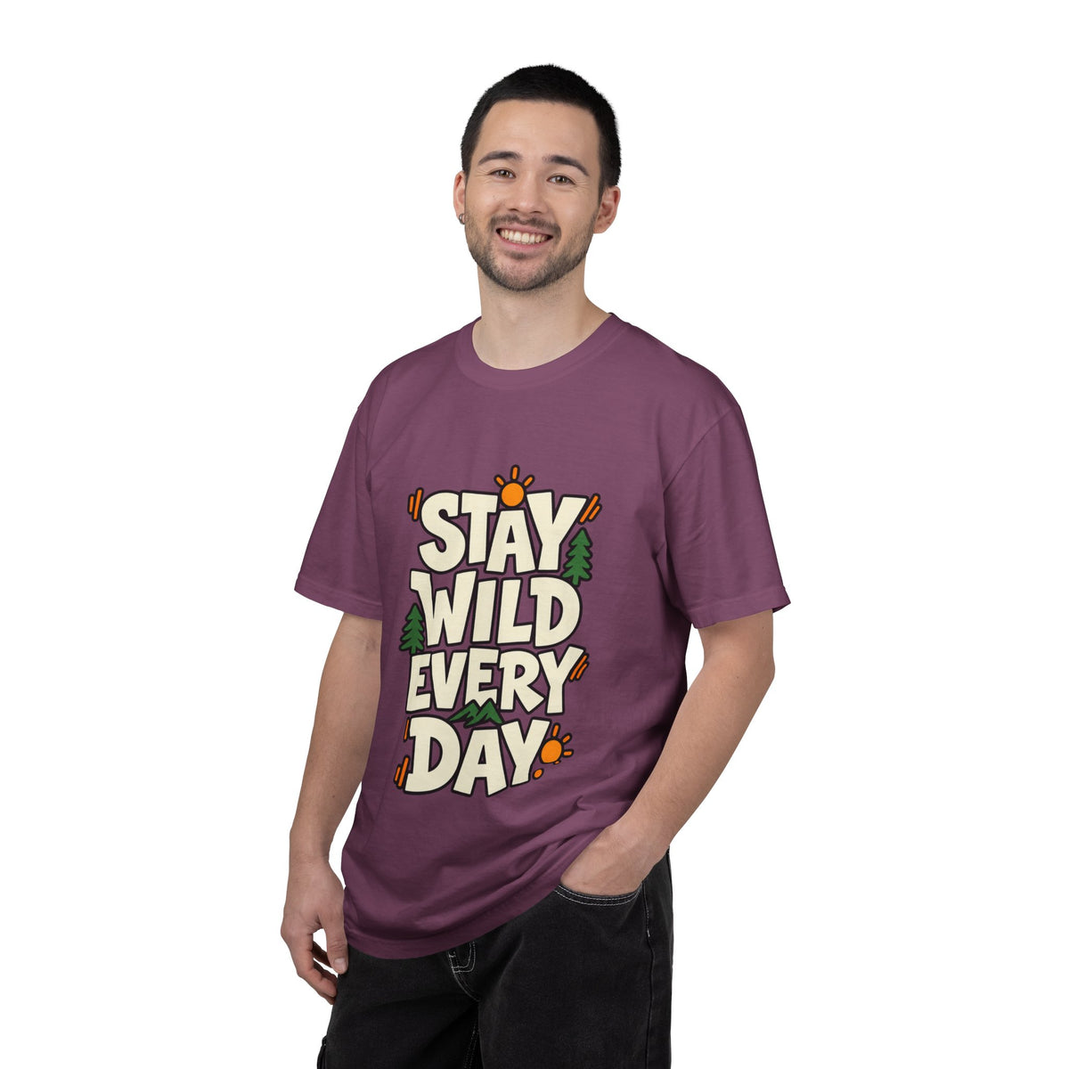 Stay Wild Every Day T-Shirt — Outdoor Adventure Graphic Tee