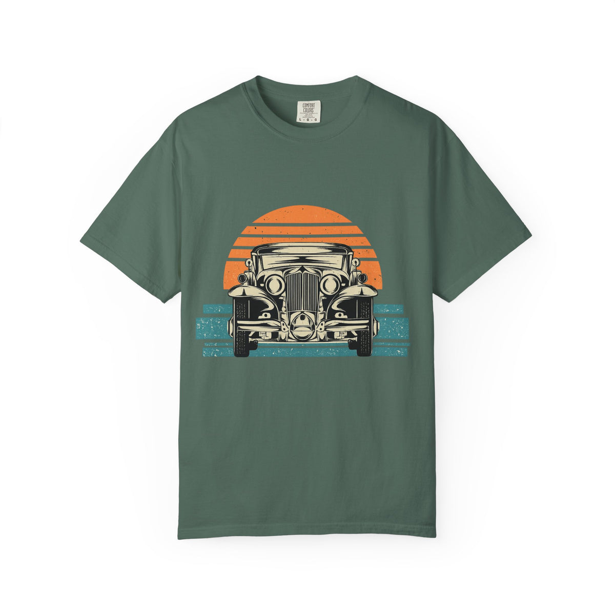 Vintage Car Sunset T-Shirt