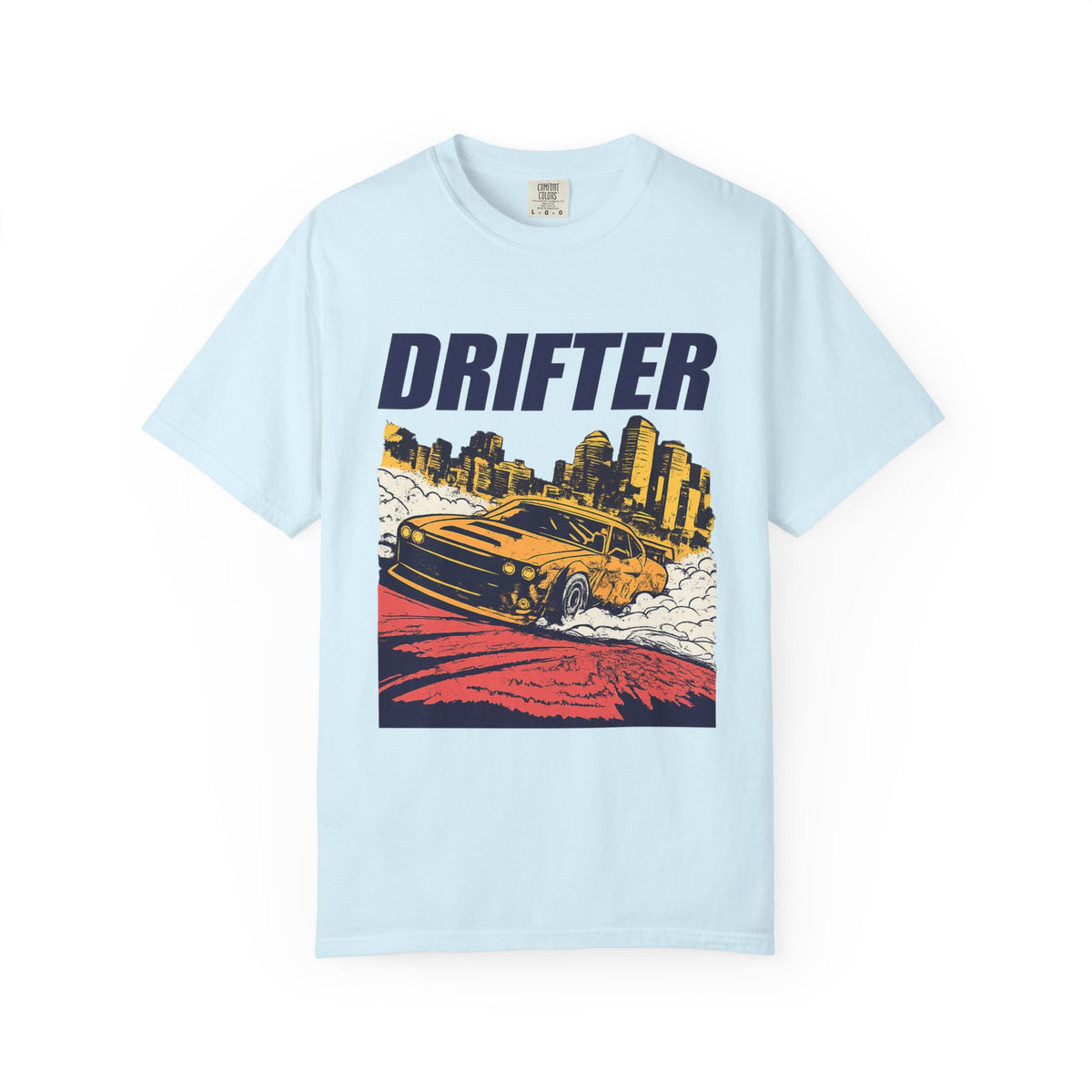 Drifter Street Racing T-Shirt — Retro Drift Car Graphic Tee