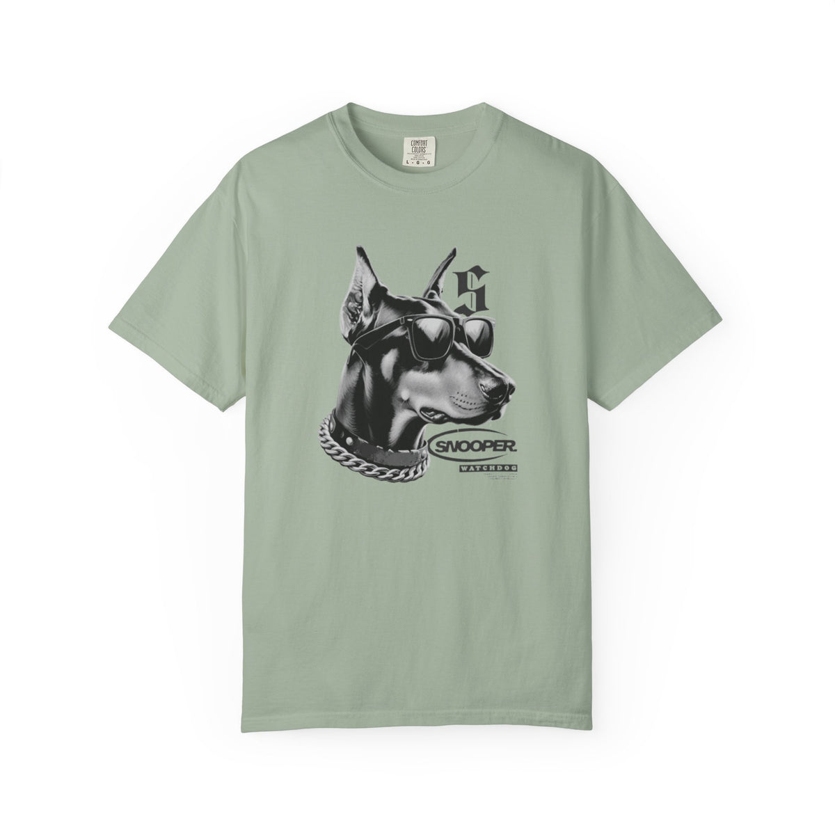 Doberman Sunglasses Graphic T-Shirt — "Snooper" Streetwear Tee