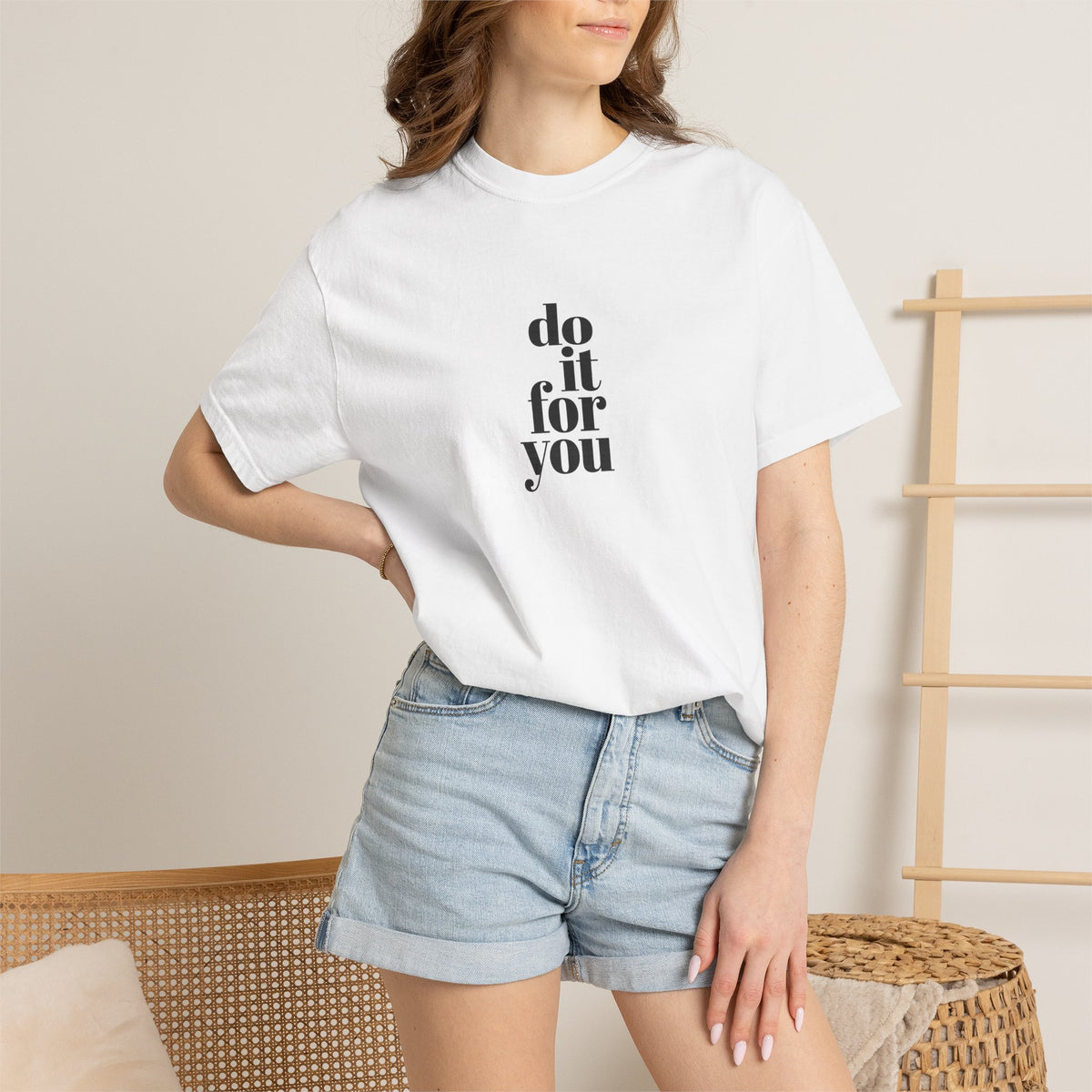 Do It For You Tee — Motivational Minimalist Graphic T-Shirt