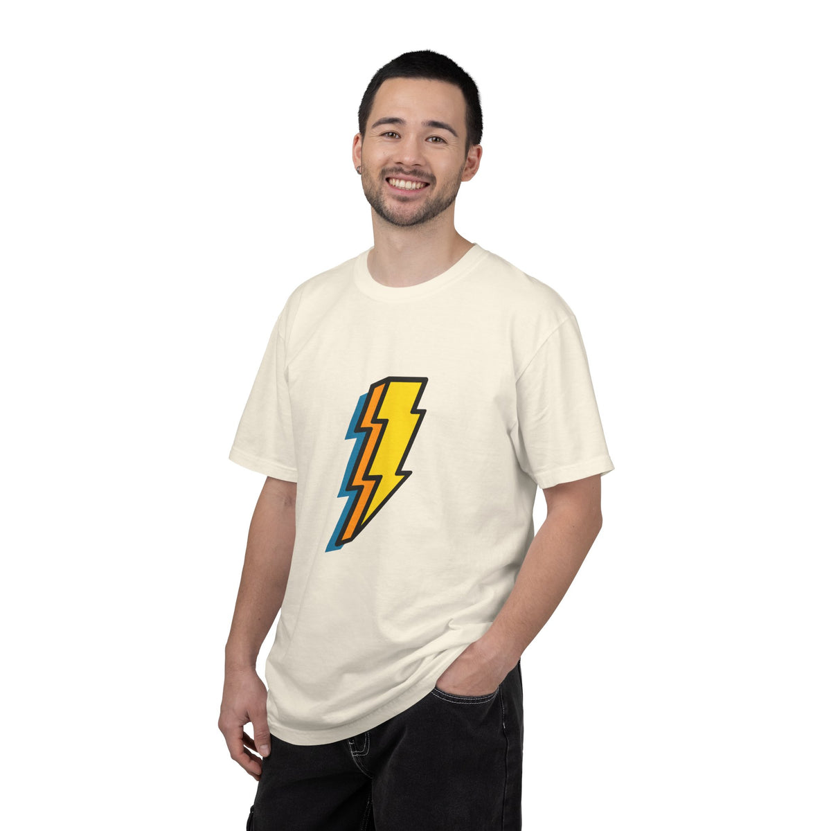 Lightning Bolt Graphic T-Shirt