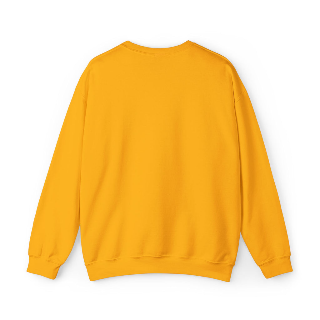 Live In The Moment Crewneck Sweatshirt — Minimal Clock Graphic Embroidered