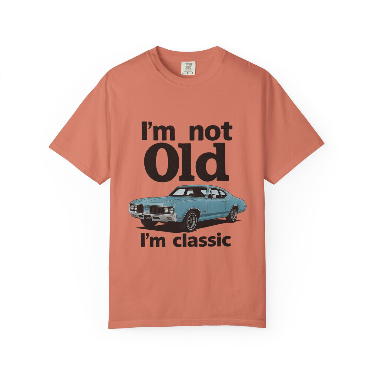 Classic Car T-Shirt — "I'm Not Old I'm Classic" Vintage Auto Tee
