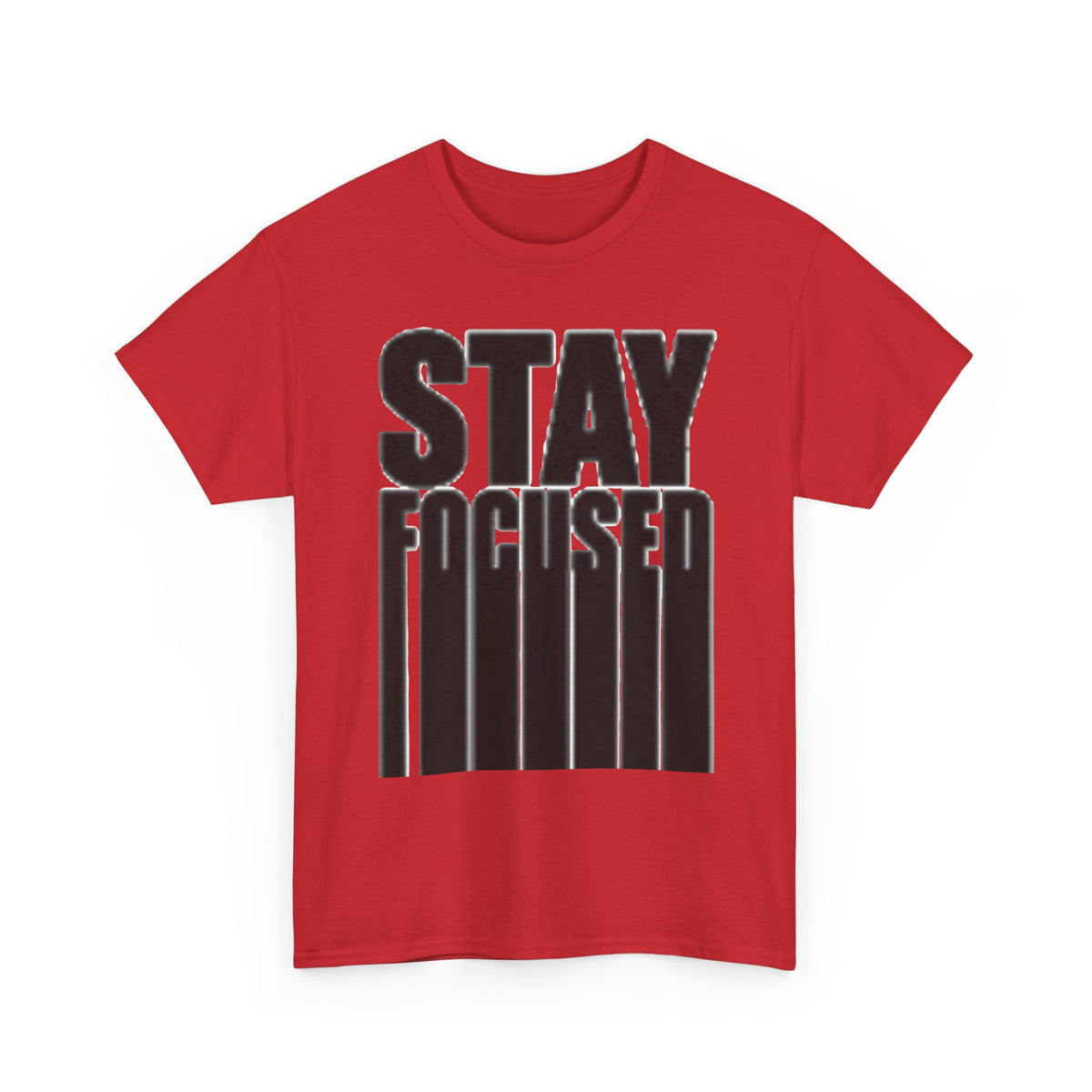 Stay Focused Tee — Motivational Graphic T‑Shirt