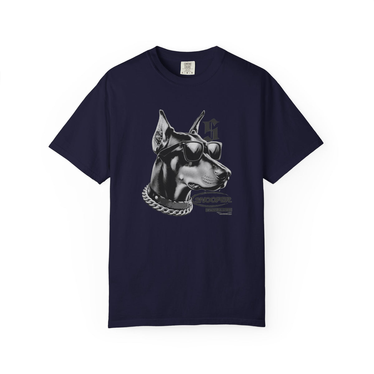Doberman Sunglasses Graphic T-Shirt — "Snooper" Streetwear Tee