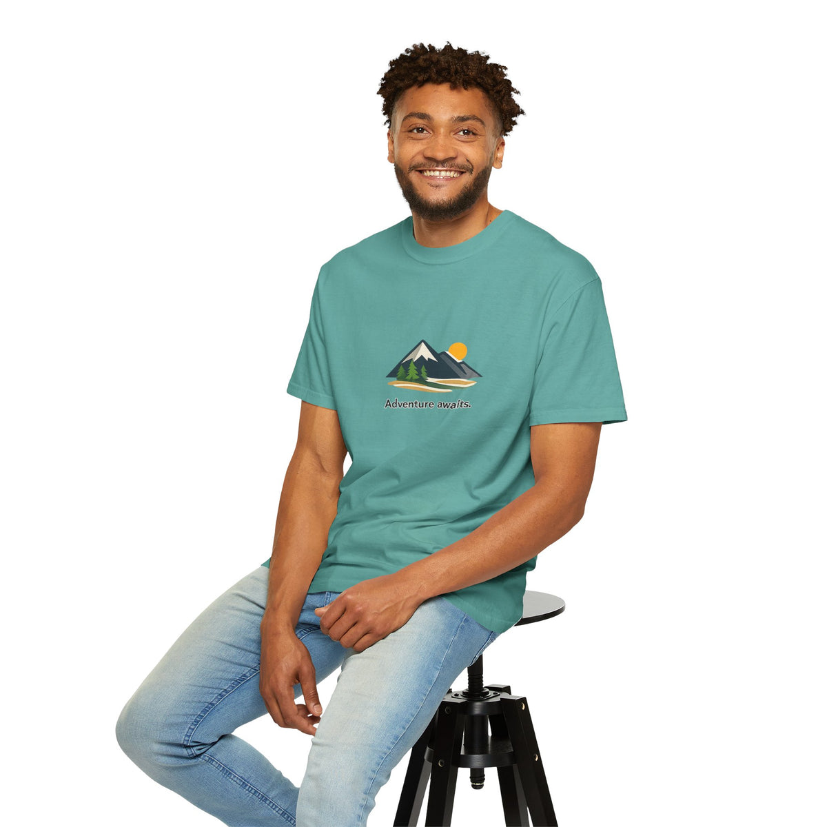 Adventure Awaits Mountain T-Shirt