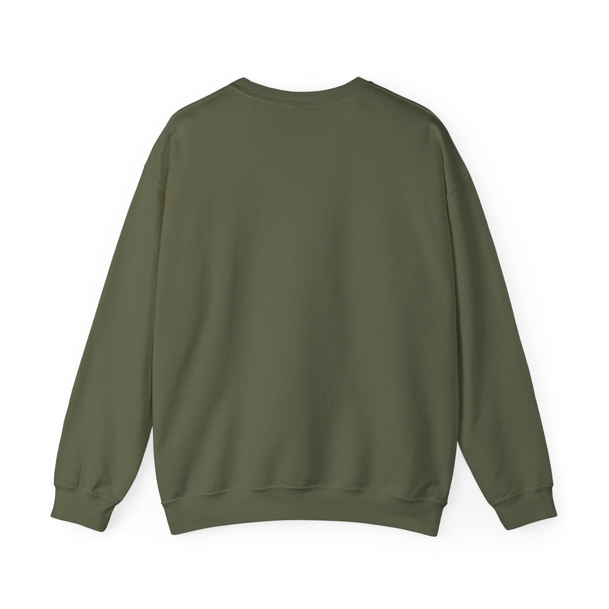 Retro Forest Crewneck Sweatshirt — Colorblock Trees Graphic