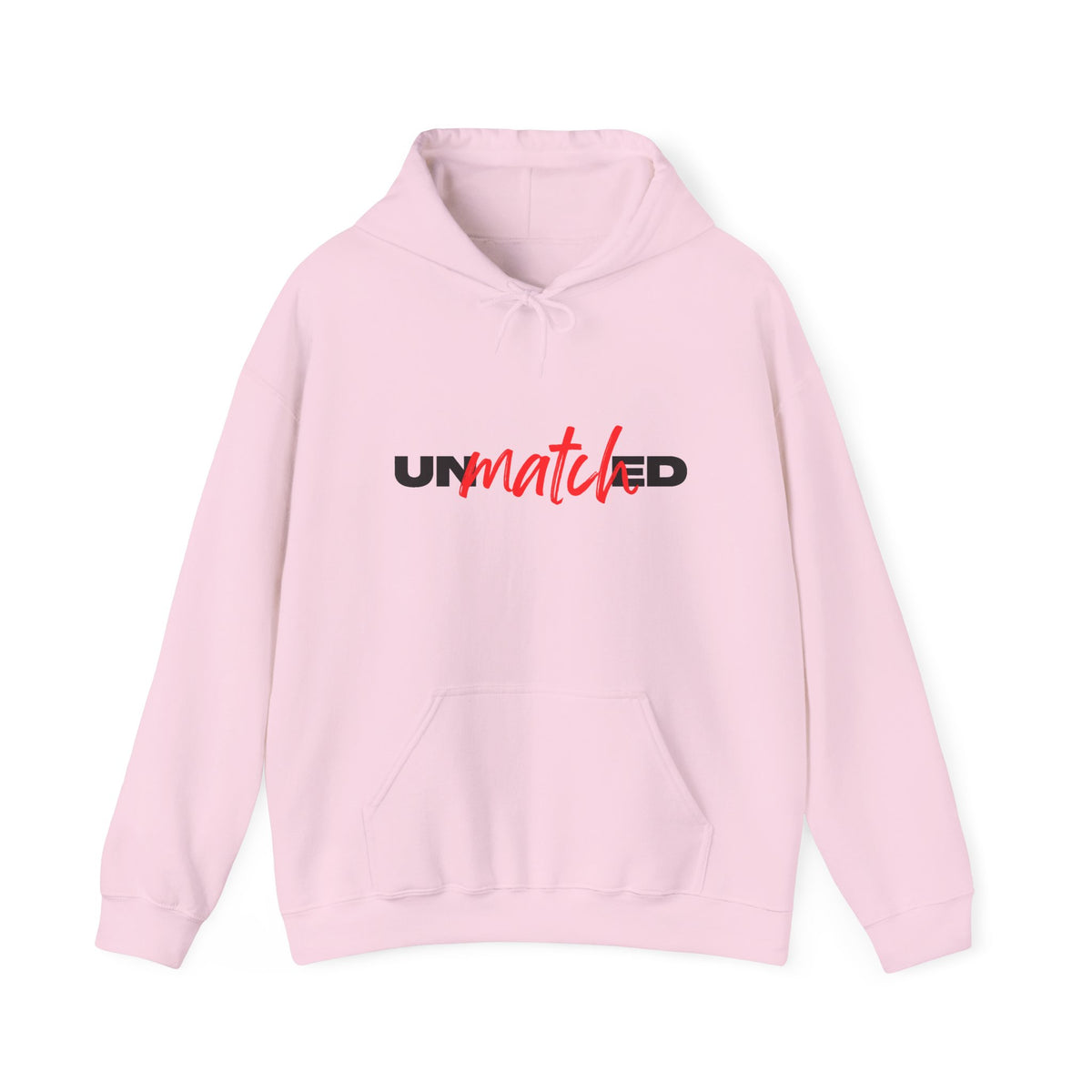 Unmatched Hoodie - Bold Script Logo Pullover