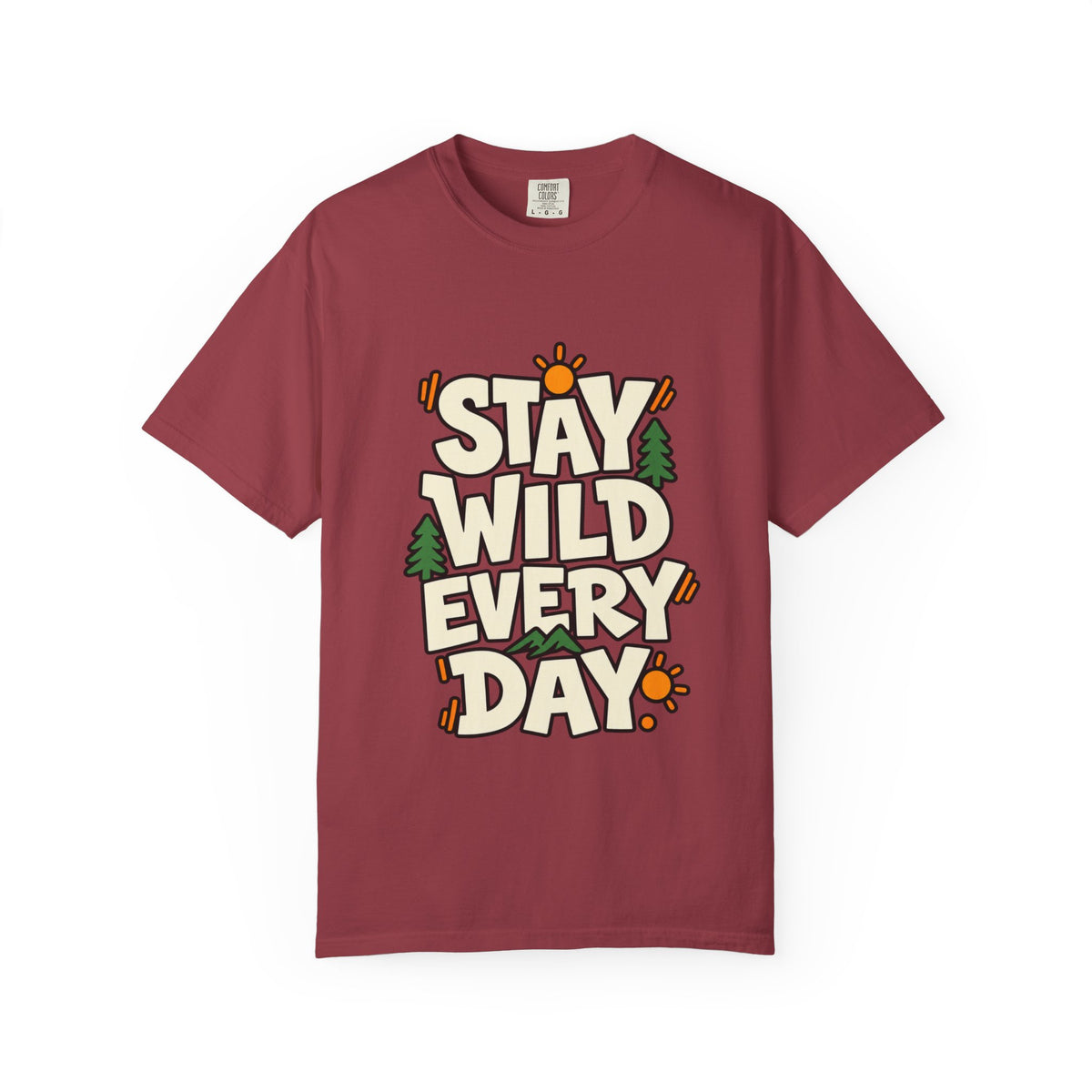 Stay Wild Every Day T-Shirt — Outdoor Adventure Graphic Tee