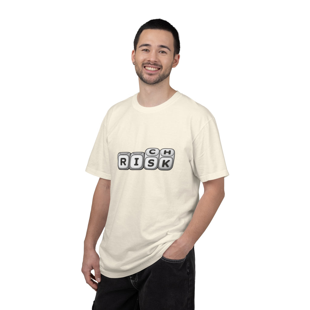 T-Shirt — 'RISK' Dice Block Graphic Tee