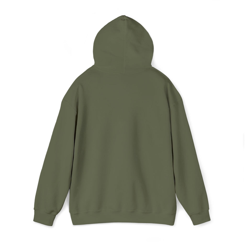 Echo Distressed Logo Hoodie — Retro Grunge Streetwear Pullover