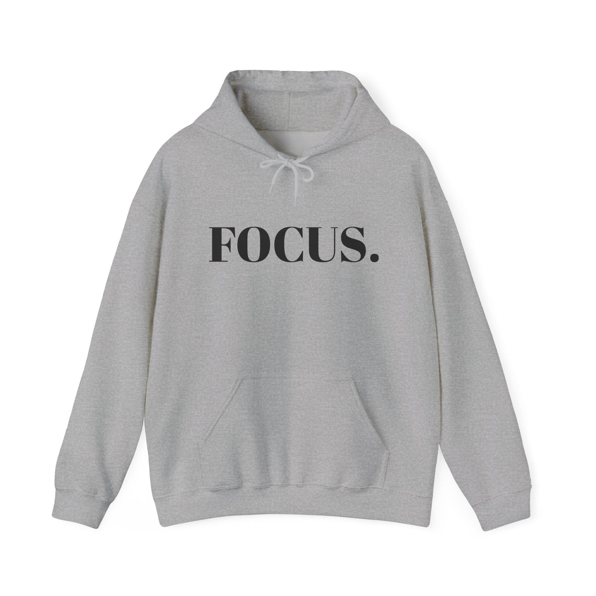 FOCUS. Hoodie — Minimal Motivational Pullover