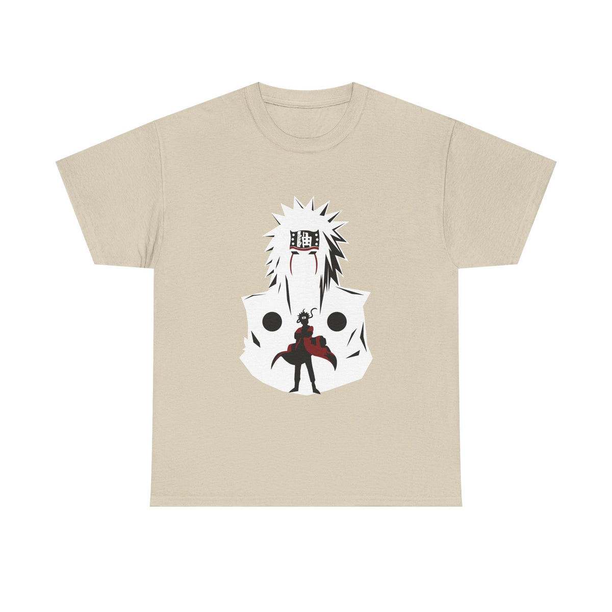 Anime Shadow Warrior T-Shirt — Silhouette Battle Graphic Tee