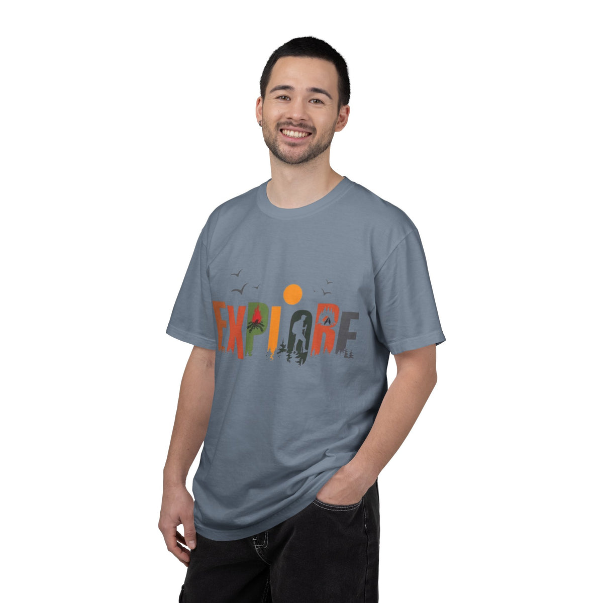 Explore Adventure T-Shirt — Outdoor Nature Graphic Tee