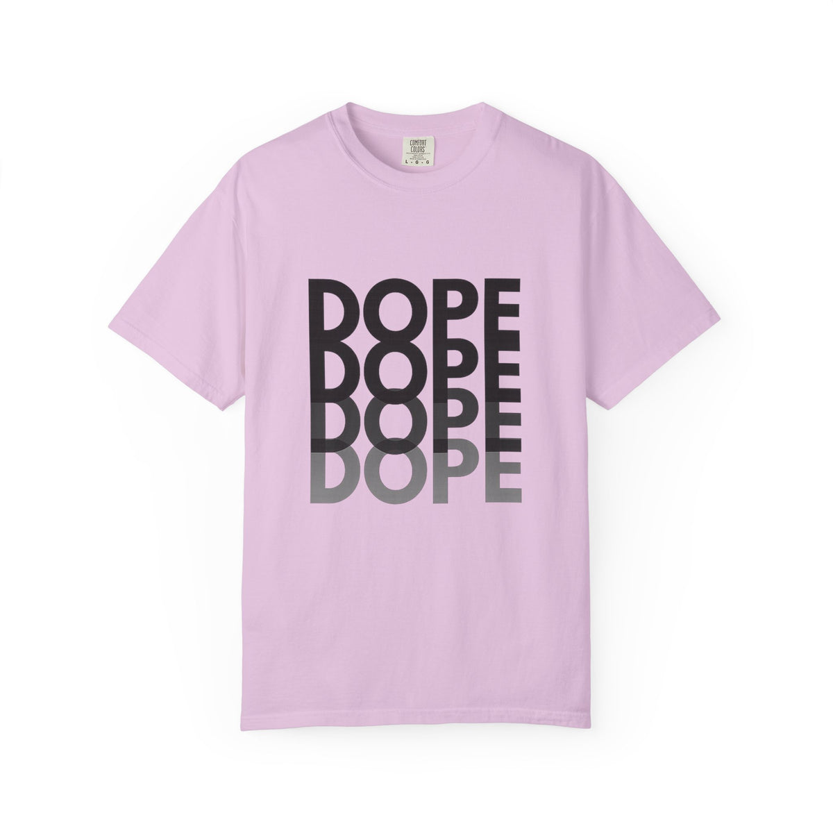 Dope Repeat Graphic T-Shirt — Retro Stacked Typography Tee