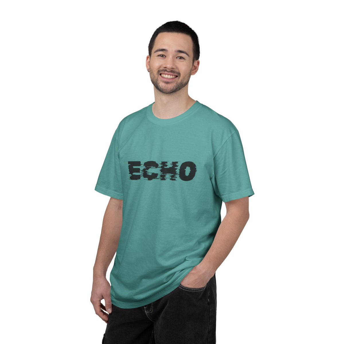 Echo Distorted Logo T-Shirt