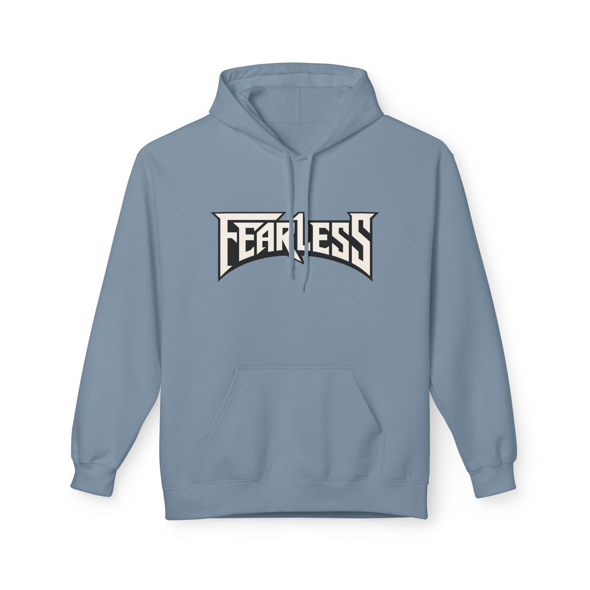 Fearless Graphic Hoodie — Bold Retro Logo Pullover