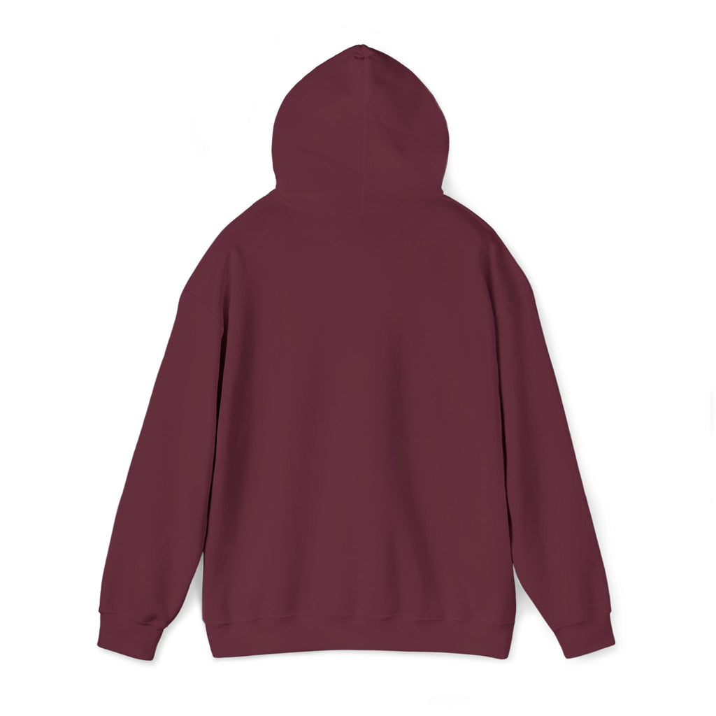 Echo Distressed Logo Hoodie — Retro Grunge Streetwear Pullover
