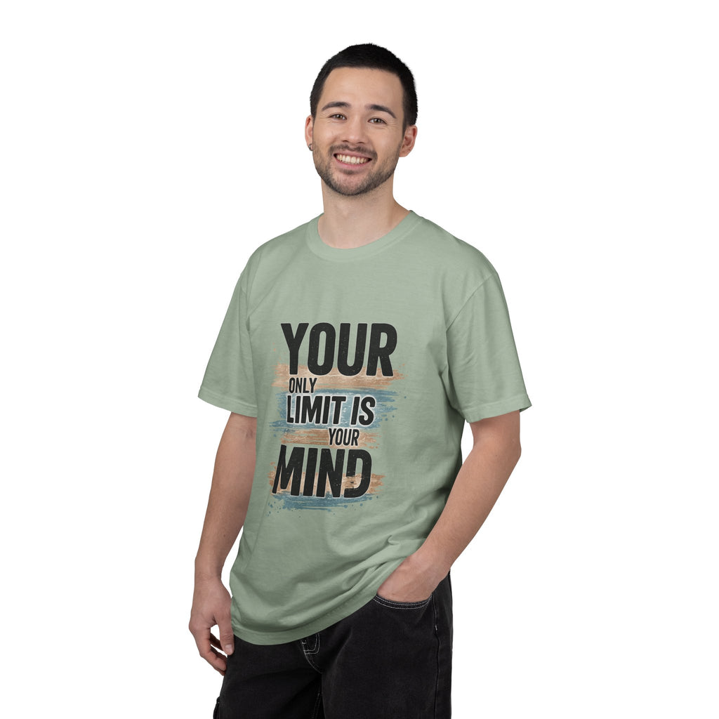 Inspirational Graphic T-Shirt — "Your Only Limit Is Your Mind" Motivational Tee