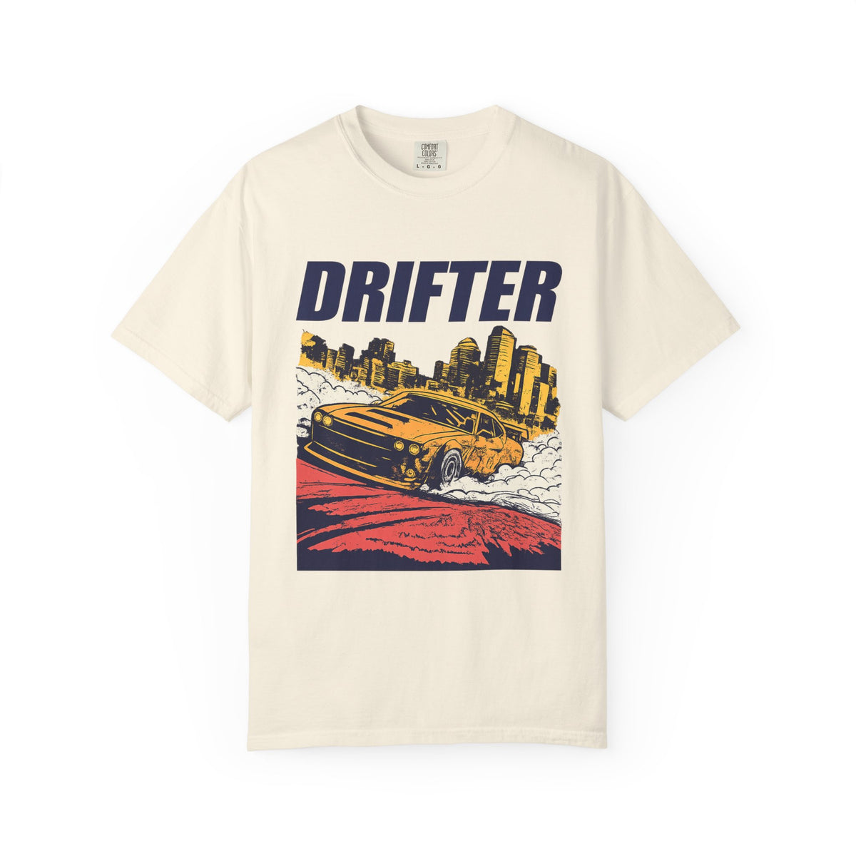 Drifter Street Racing T-Shirt — Retro Drift Car Graphic Tee