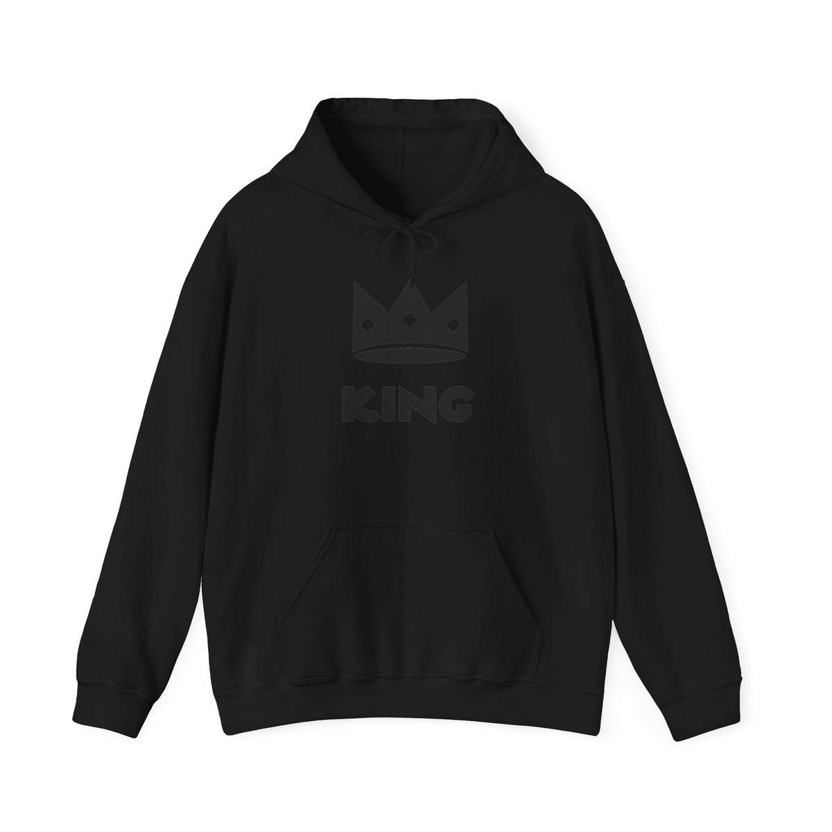 King Crown Hoodie — Bold 'KING' Graphic Pullover