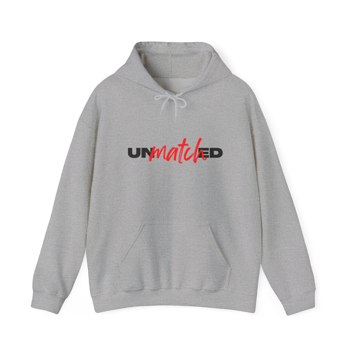 Unmatched Hoodie - Bold Script Logo Pullover