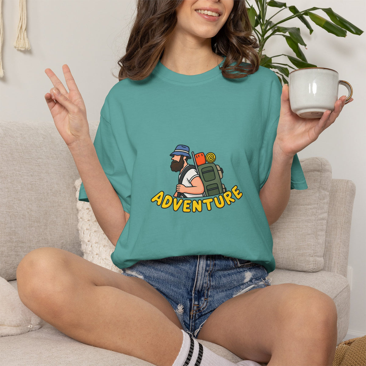 Adventure Hiker Graphic T-Shirt