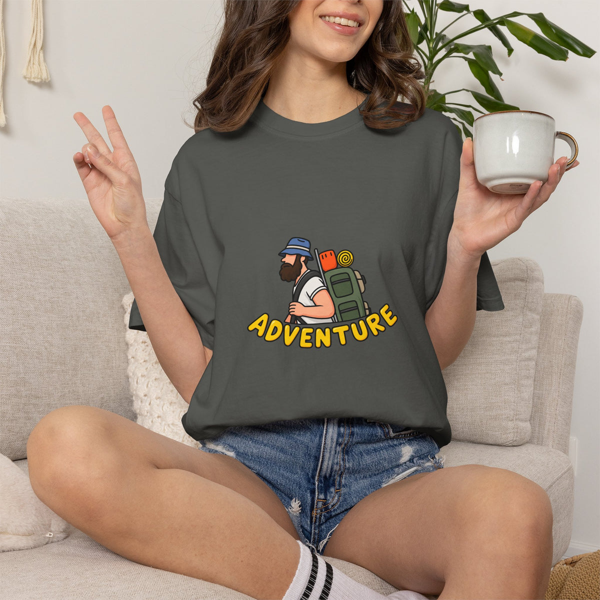 Adventure Hiker Graphic T-Shirt
