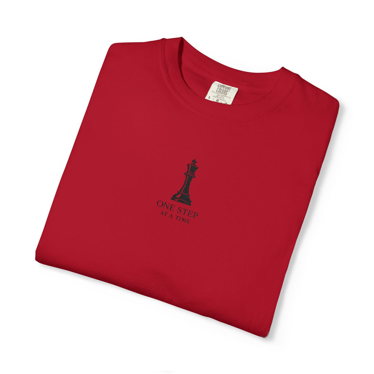 Chess King Minimalist T-Shirt — Don’t Stop Until You’re Proud