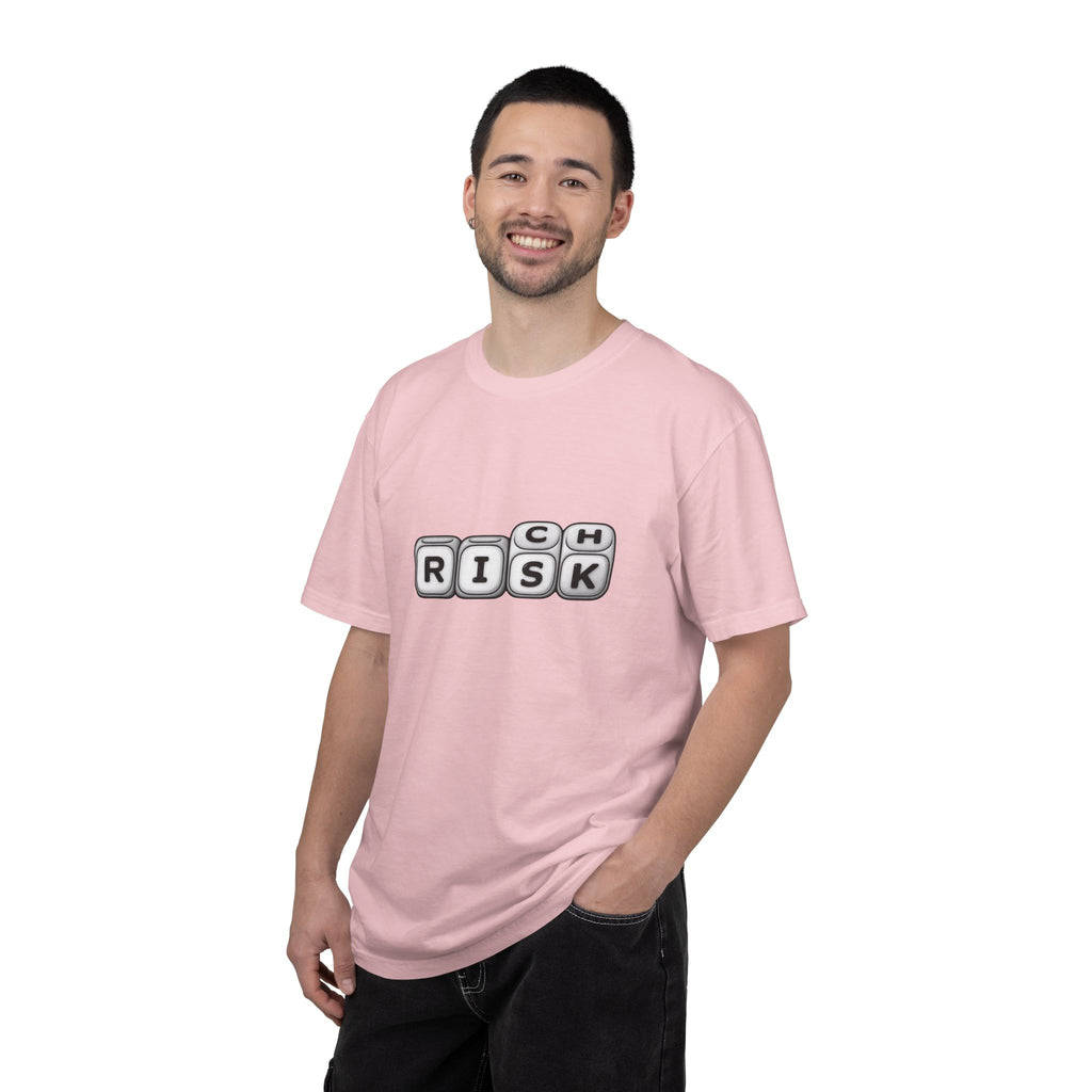 T-Shirt — 'RISK' Dice Block Graphic Tee