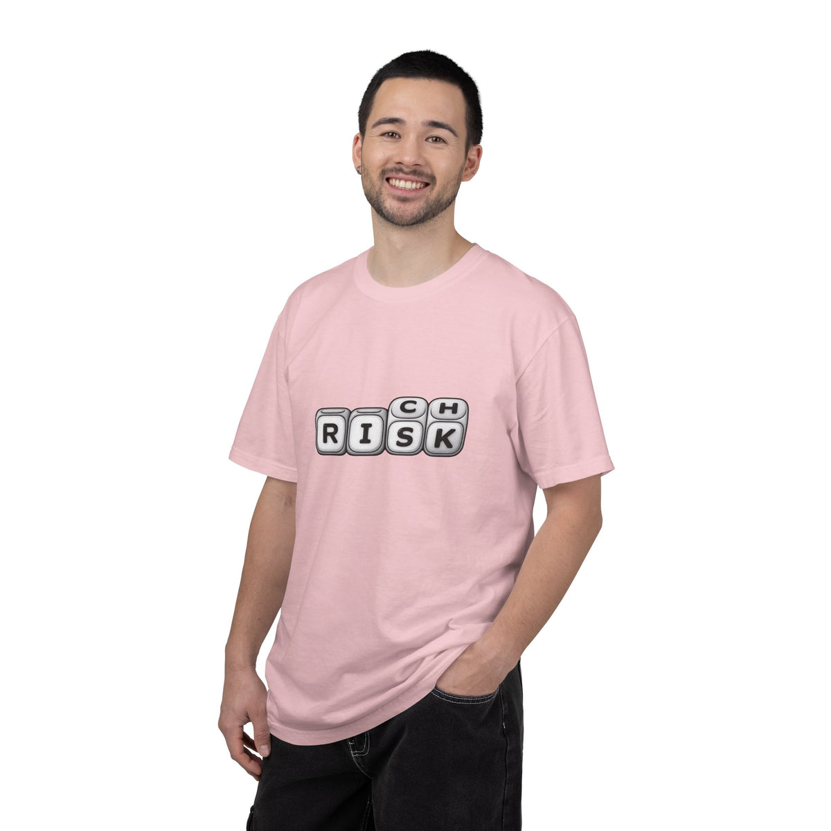 T-Shirt — 'RISK' Dice Block Graphic Tee