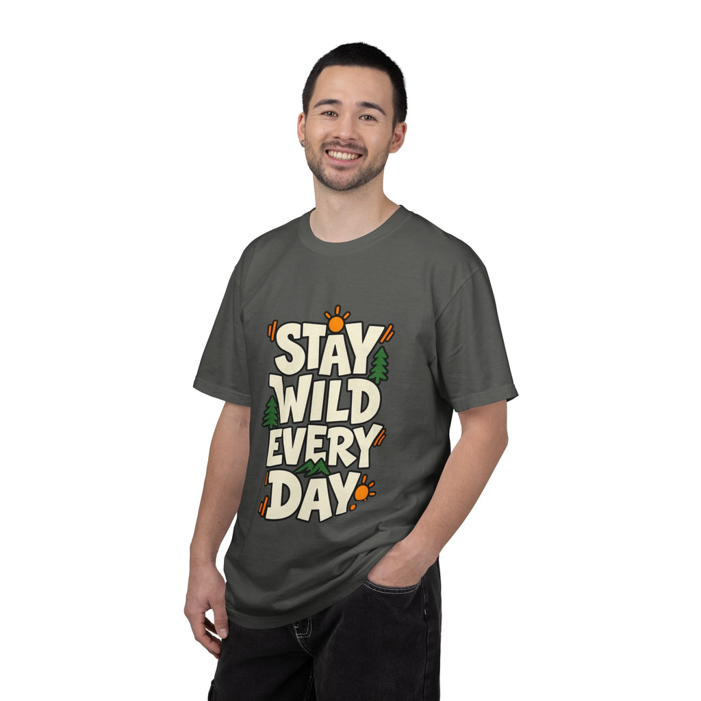 Stay Wild Every Day T-Shirt — Outdoor Adventure Graphic Tee