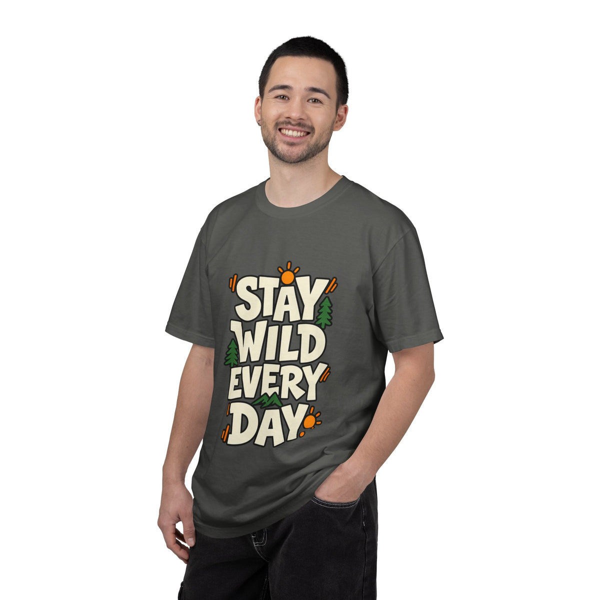 Stay Wild Every Day T-Shirt — Outdoor Adventure Graphic Tee