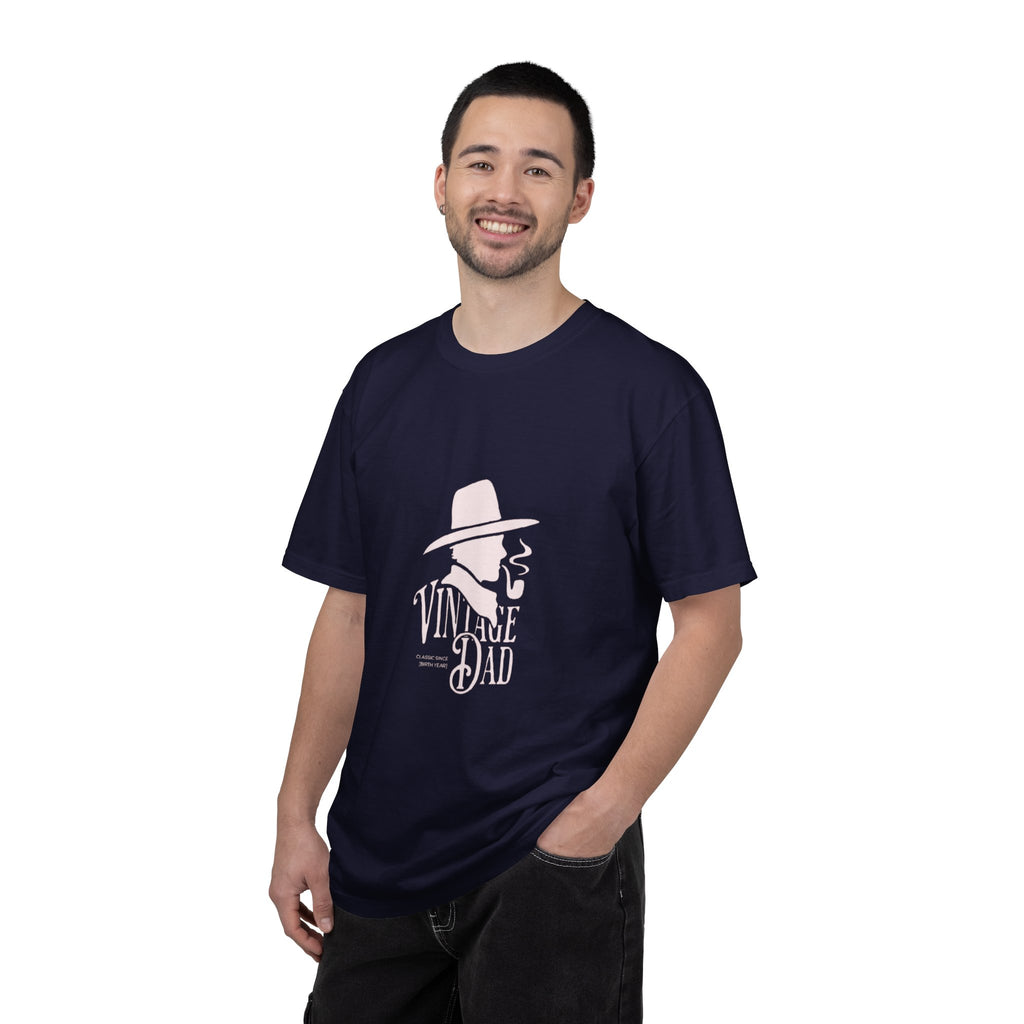 Vintage Dad graphic tee | Retro hat & pipe design