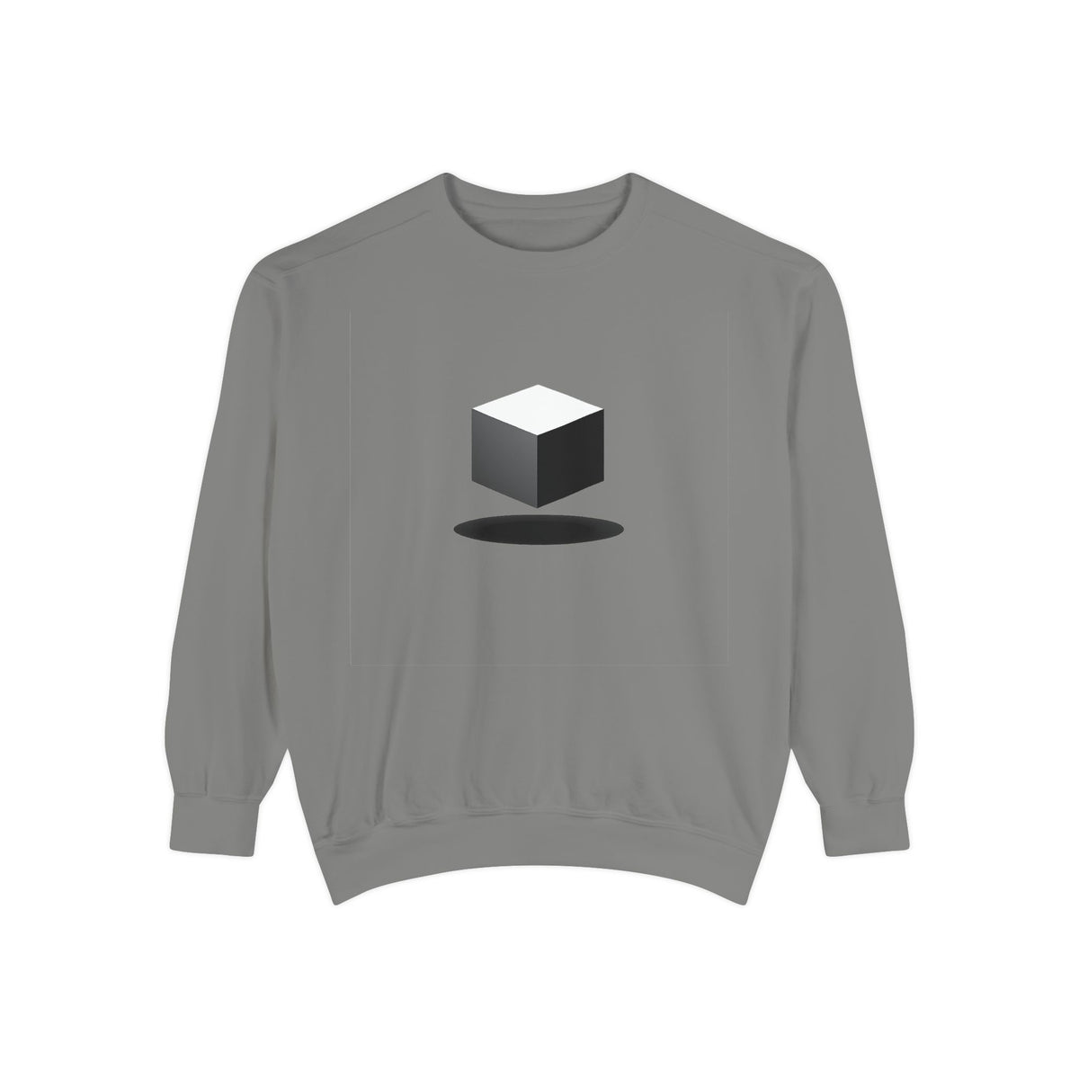 Minimalist Book Logo Sweatshirt — Reading Club Graphic Crewneck