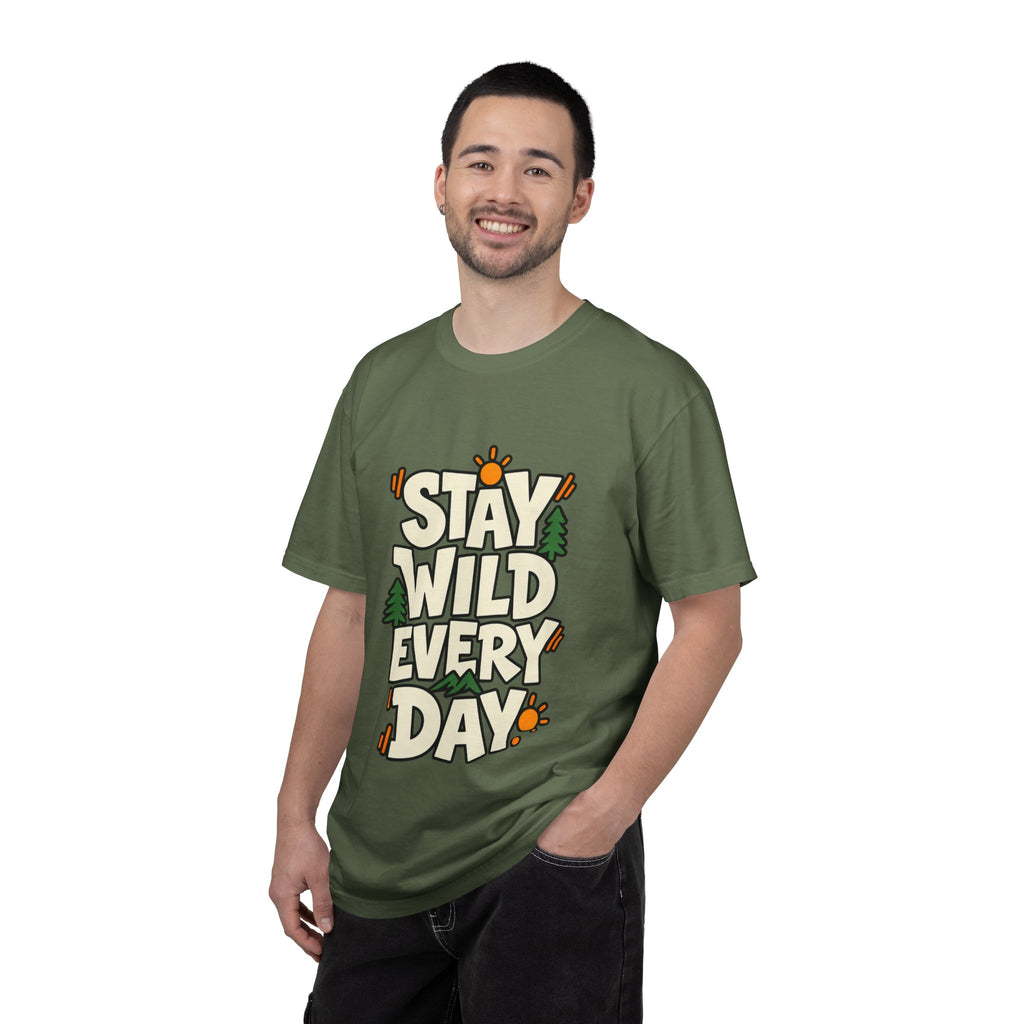 Stay Wild Every Day T-Shirt — Outdoor Adventure Graphic Tee