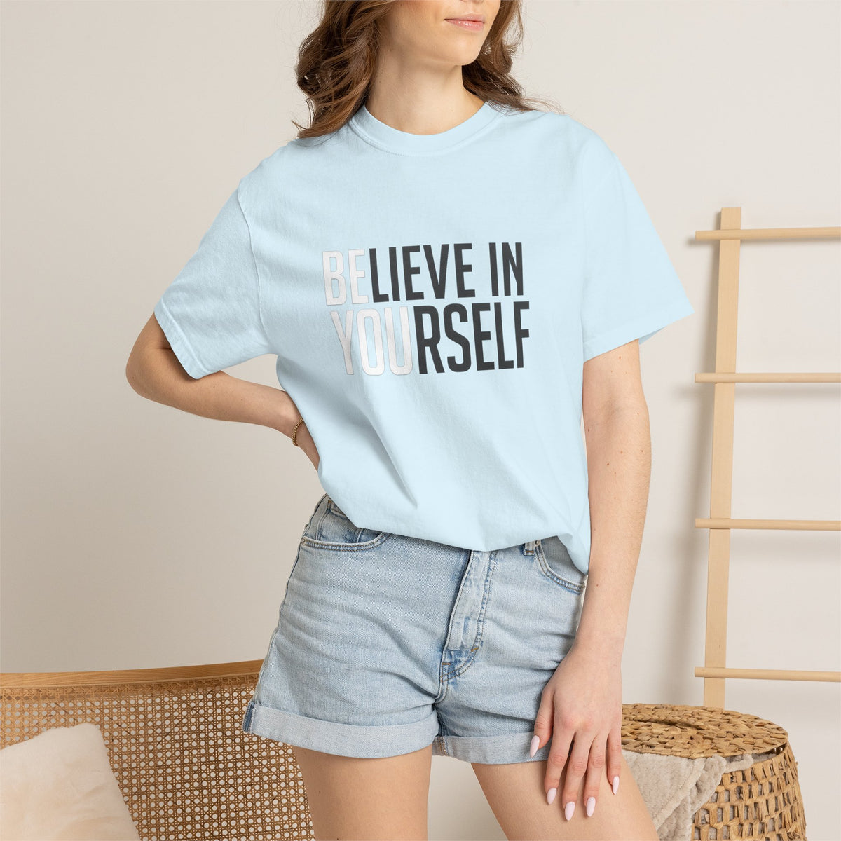 Believe In Yourself T-Shirt — Inspirational Motivational Tee