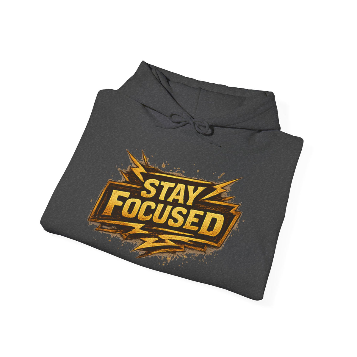 Stay Focused Hoodie — Motivational Graphic Pullover