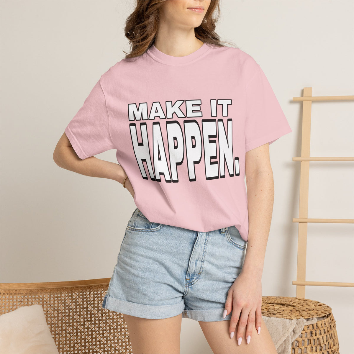 Make It Happen T-Shirt – Motivational Graphic Tee