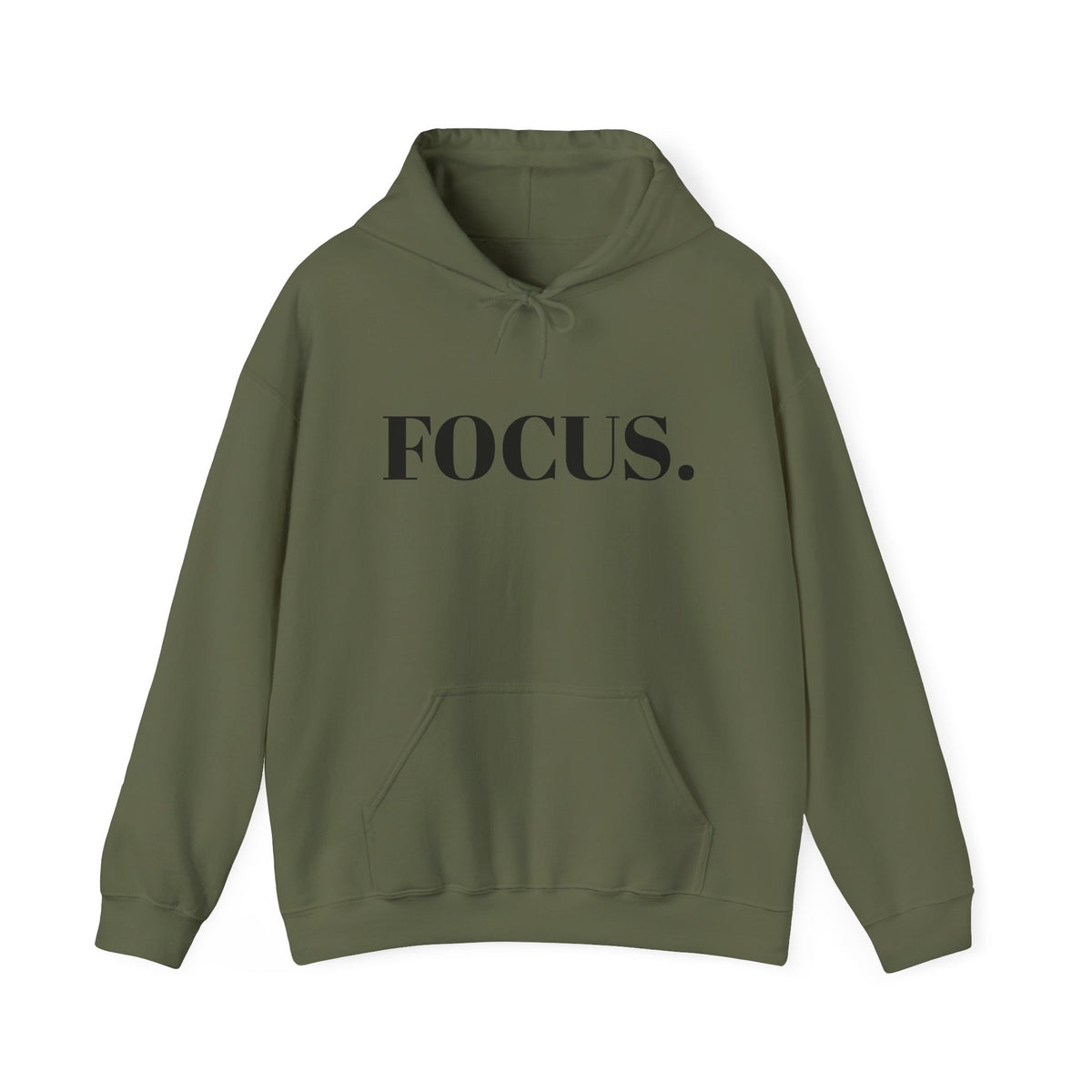 FOCUS. Hoodie — Minimal Motivational Pullover