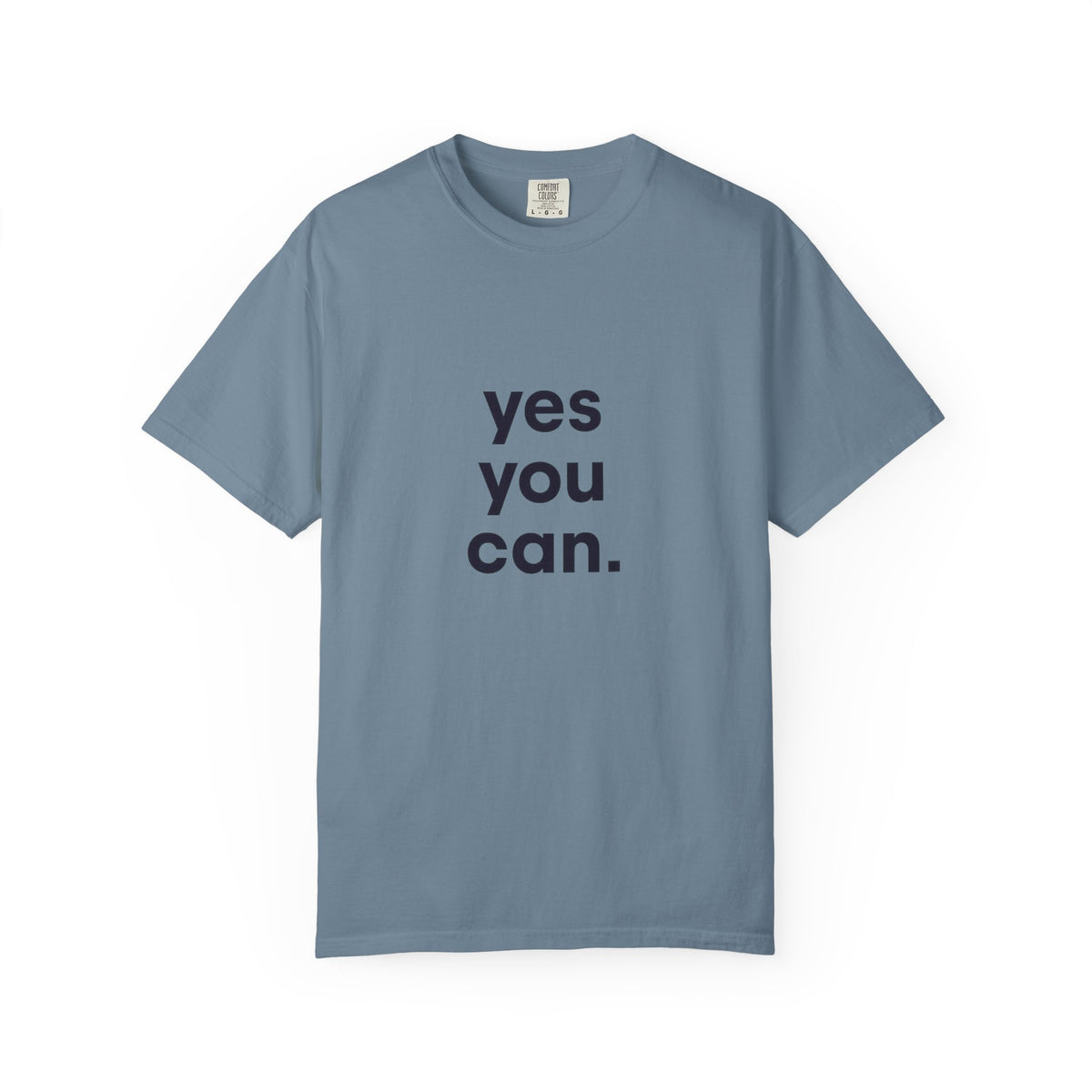 Yes You Can T-Shirt — Minimal Motivational Tee
