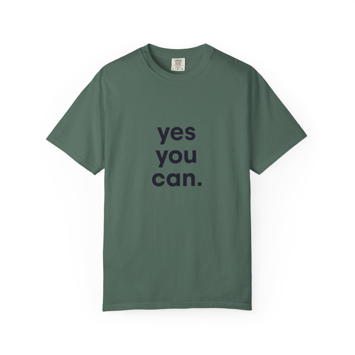 Yes You Can T-Shirt — Minimal Motivational Tee